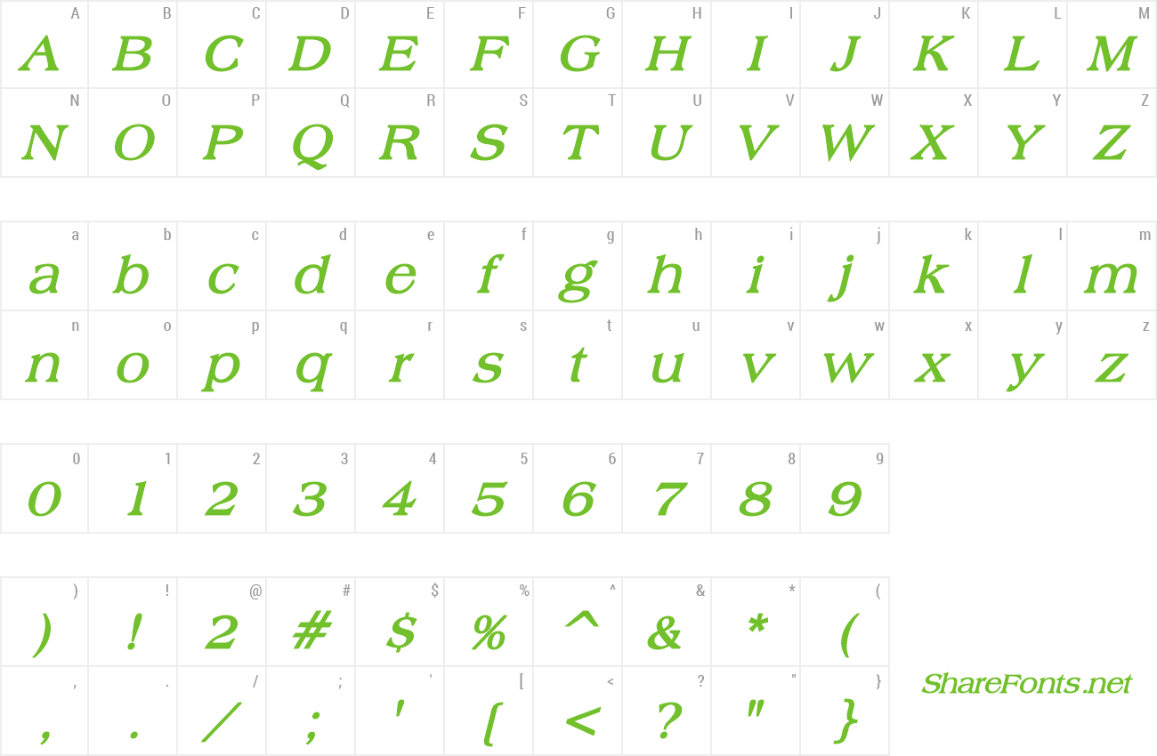 broadsheet ldo font